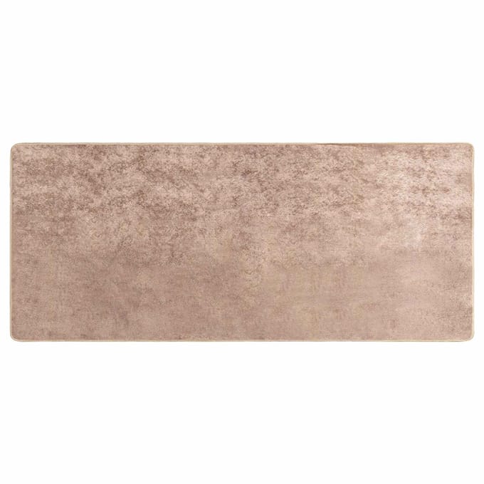 vidaXL - Tapijt - Runner - MARSA - Zand - 100 - x - 200 - cm - Polyester - en - PVC
