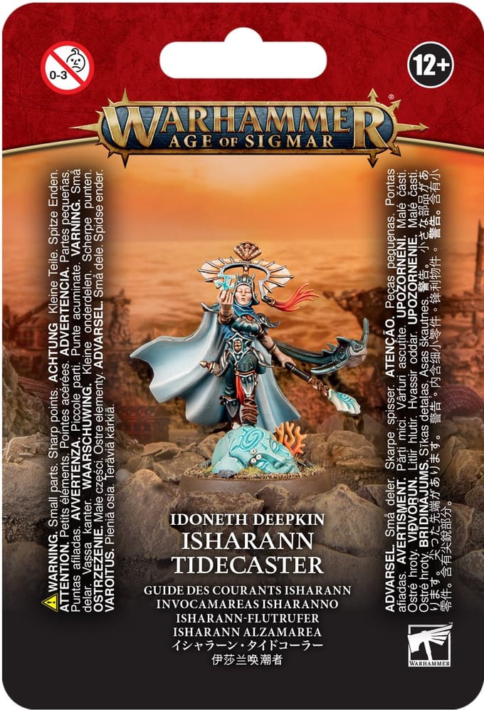 Age of Sigmar Aelves Idoneth Deepkin: Isharann Tidecaster