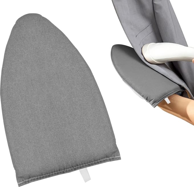 Hittebestendige strijkhandschoen - Strijkhulp - Handbeschermer handschoen- Trendy nu - Grijs