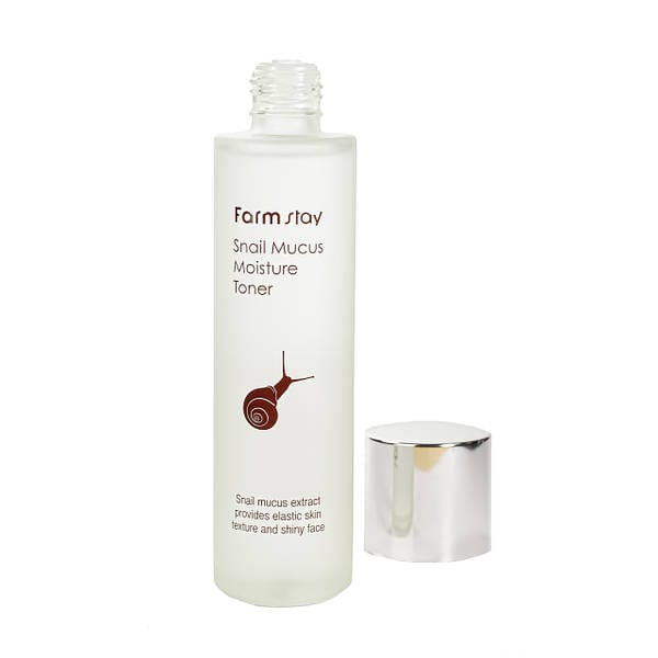 Farm Stay Snail Mucus Moisture Toner 150ml +RANDOM GIFT white