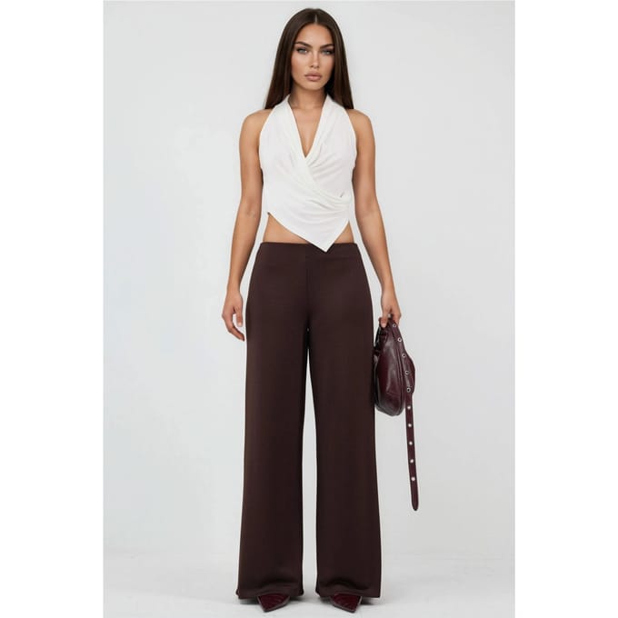 Hoge Taille Wijde Pantalon