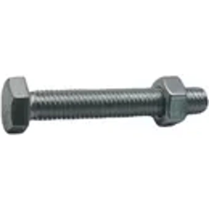 Sencys Zeskantbout Met Moer - Staal - M8x50 Mm