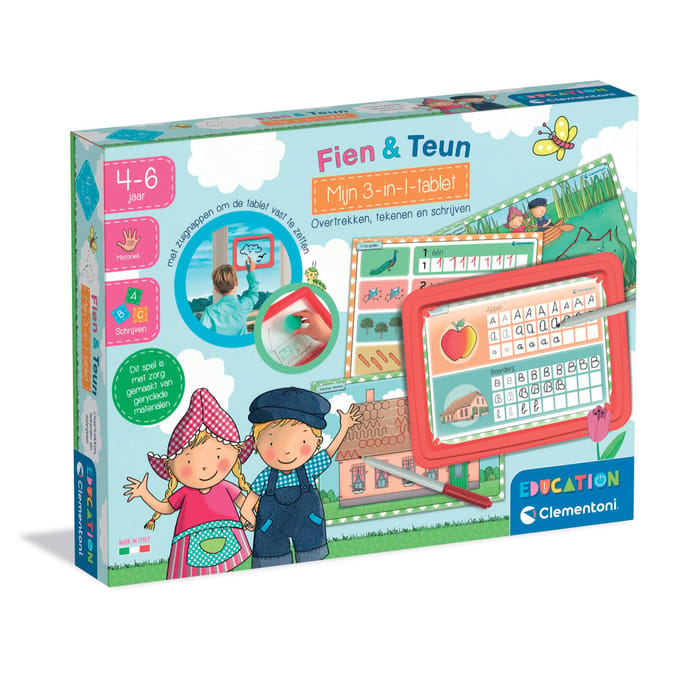Clementoni Fien en Teun mijn 3 in 1 tablet educati