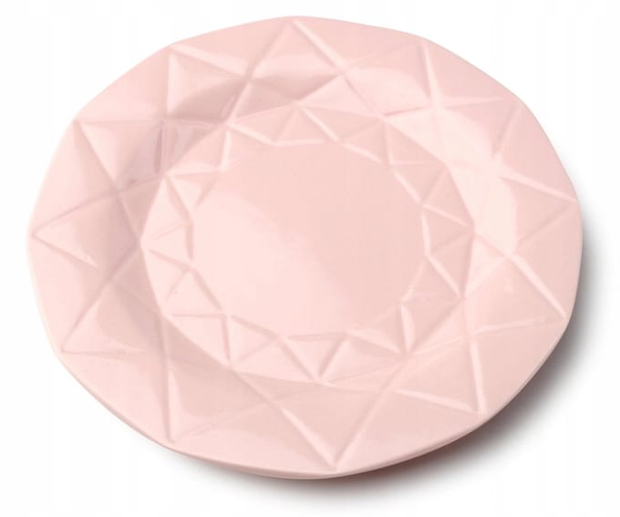 Affek Adel Pink Keramiek Dinerbord - 24 cm - Modern Roze
