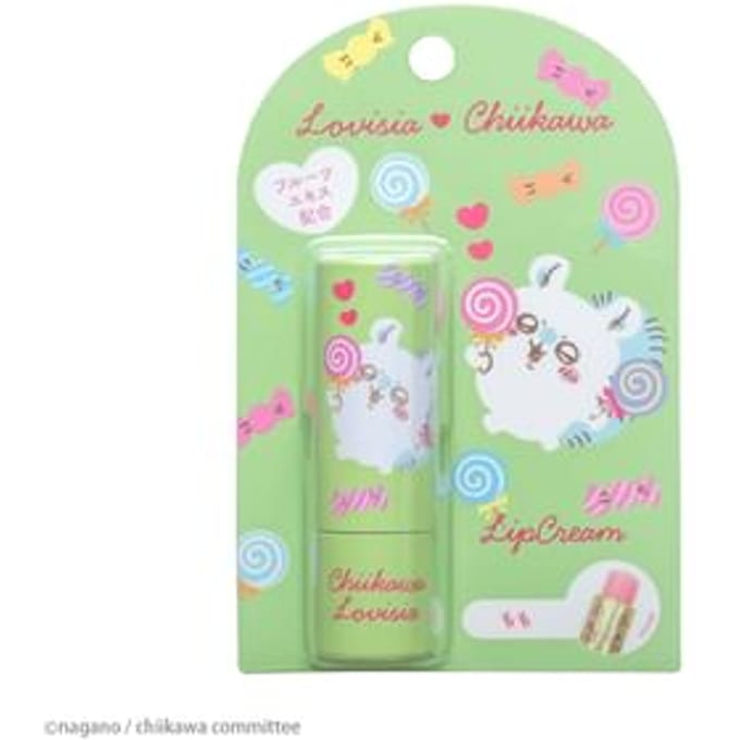 Lovisia - Chiikawa Lip Balm Momonga - Peach