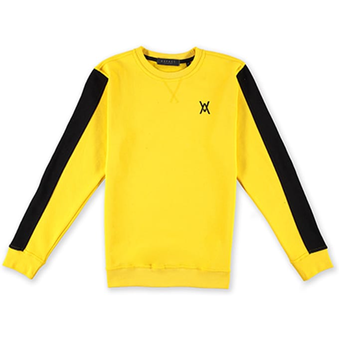 ASPACT Iconic Crewneck 2.0 Yellow Taglia: S | Maglioni a maglia Outlet | Unisex | Giallo