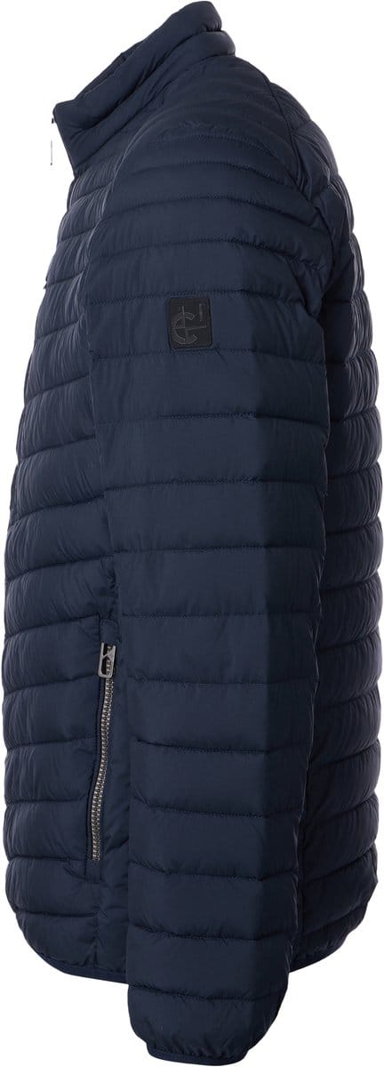 CASA MODA comfort fit tussenjas - donkerblauw - wit