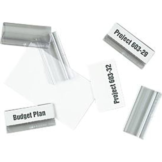 Durable Opsteekbare ruiter - voor displaysystemen - 58 mm - 10 stuks