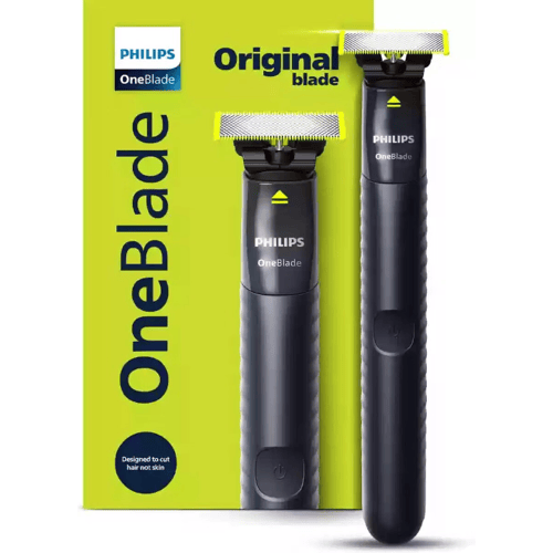 Philips Norelco OneBlade QP1424/10 scheerapparaat Scheerapparaat met scheerblad Trimmer Houtskool