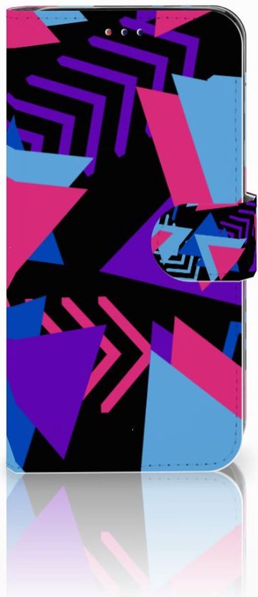 Samsung Galaxy A10 Book Case Funky Triangle