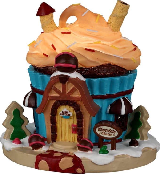 Lemax - Chocolate Chalet, B/o (3v) - Kersthuisjes & Kerstdorpen