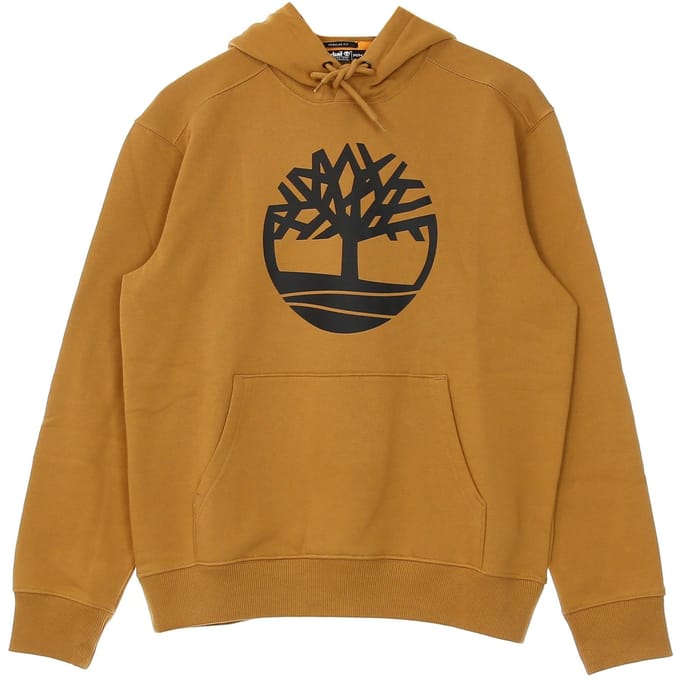 Herensweater met capuchon Core Logo Po Hoodie Bb Wheat Boot/zwart