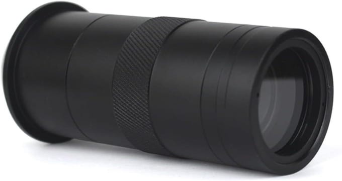 Microscope, Industry Video Microscope Camera C Mount Lens 130 Multiples Adjustable Magnification Zoom 130X C-MOUNT