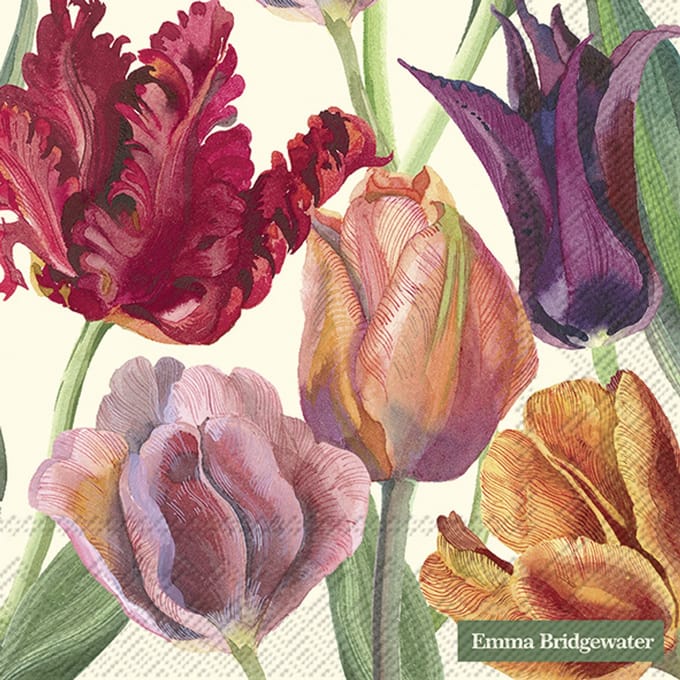 IHR Emma Bridgewater - Servetten - Lunch servetten - 33x33cm - Tulips