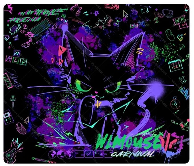 WLMouse Meow2 - Muismat - 490 x 420 x 3mm