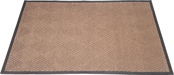 IVOL Schoonloopmat Brush Clean 90x150 cm - Deurmat / Entreemat - Bruin