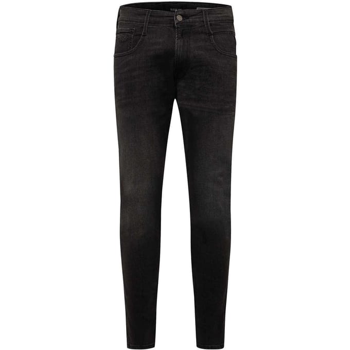 Replay Anbass Slim-fit herenjeans (Grijs)