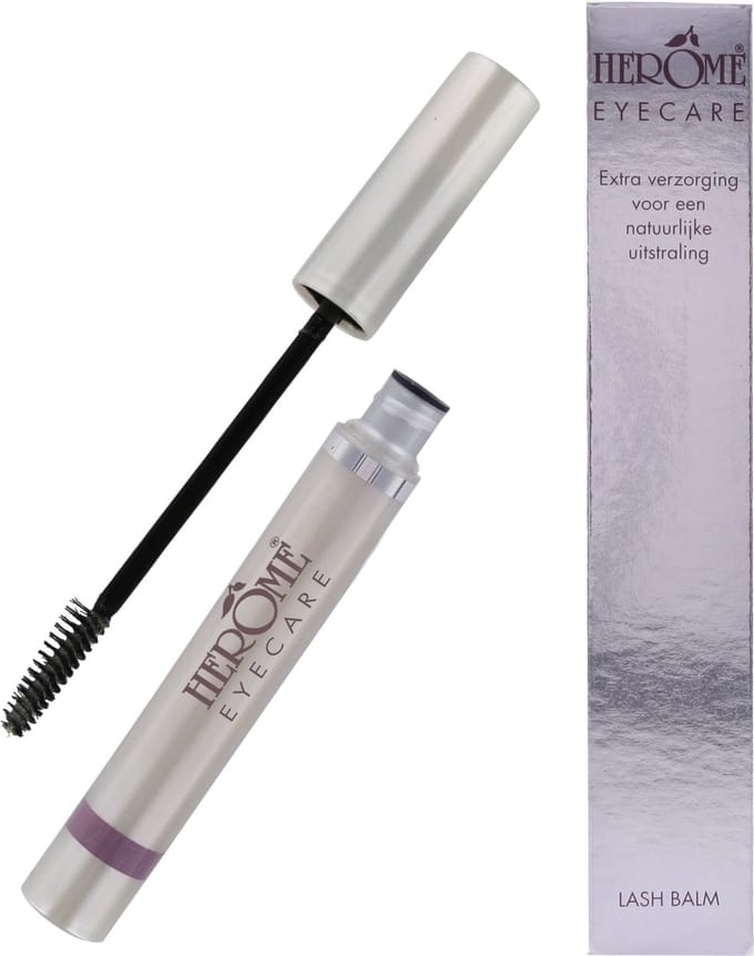 Herome Wimperserum Lash Balm - Stimuleert Wimpergroei en geeft Extra Volume - Verzorgt en Hydrateert - Ongeparfumeerd - 6,5ml