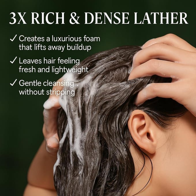 Shampoo Zeep, Groene Zeep Shampoo, Verzachtend En Sterk Haar