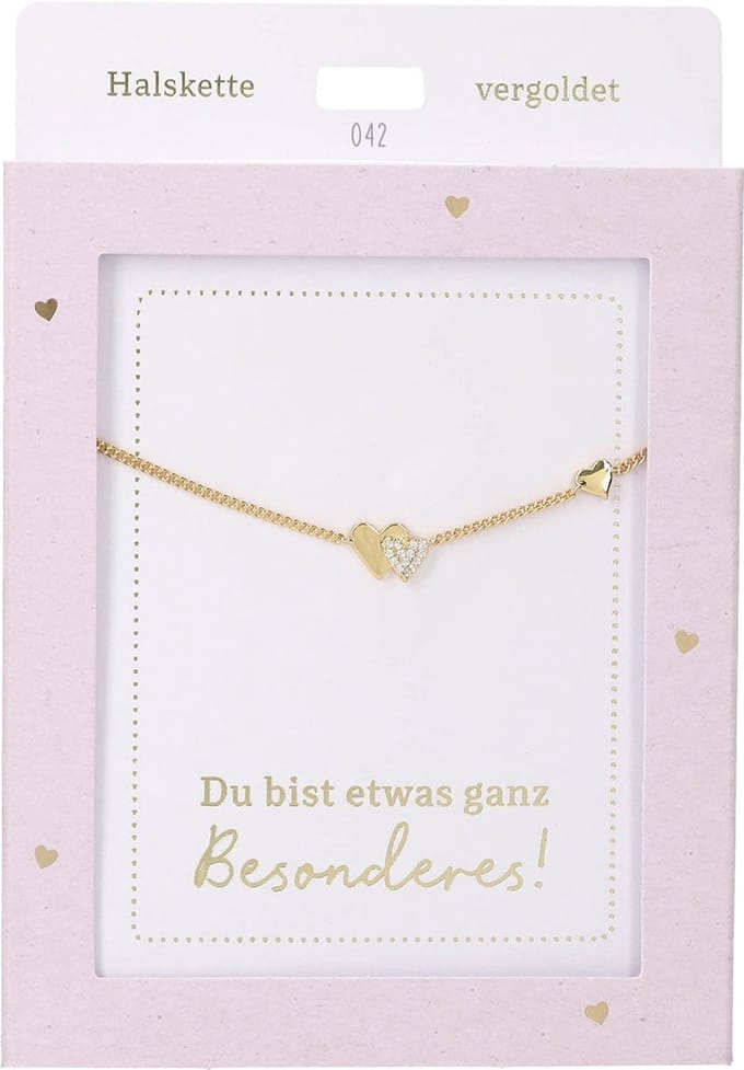 Depesche speelgoed 2 harten goud - creatief kinderspeelgoed cadeau.