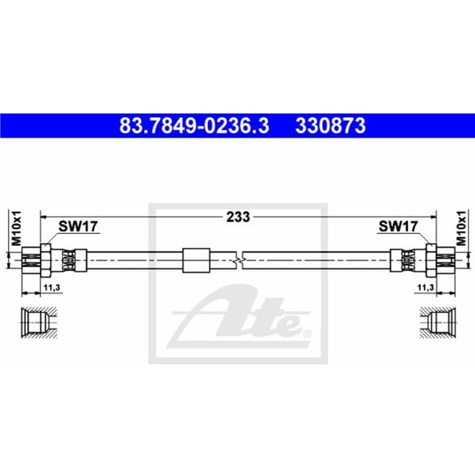 Remleiding ATE 83.7849-0236.3