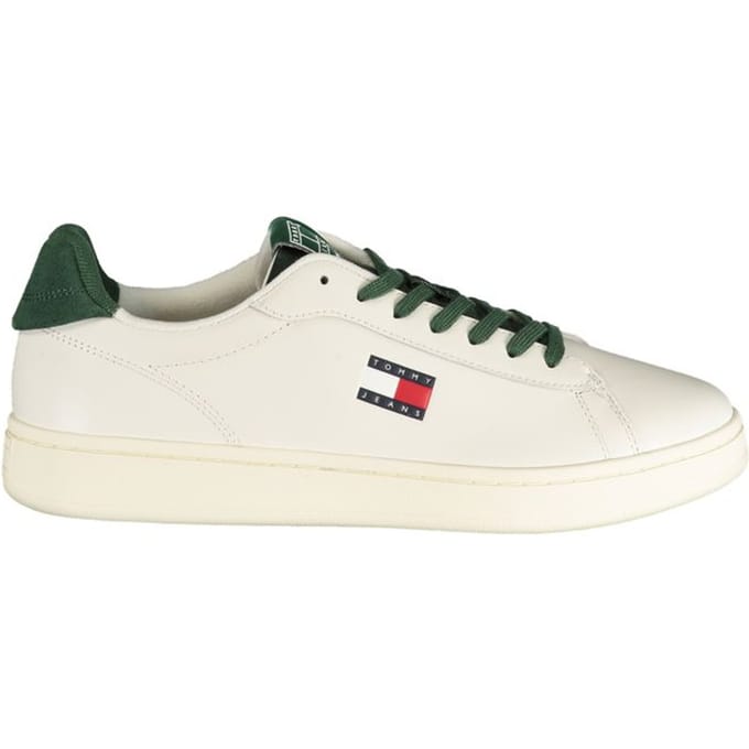 Tommy Hilfiger Bianco Polyurethaan Heren Sneakers