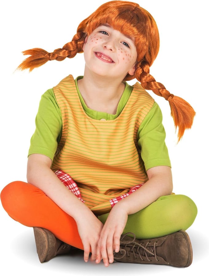 METAMORPH GmbH - Pippi Langkous pruik voor meisjes
