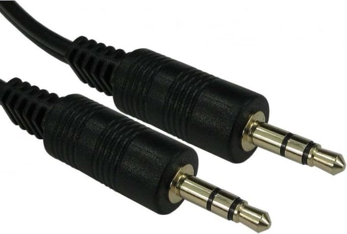 3,5mm Jack stereo naar jack audio kabel – 1,3 meter -zwart