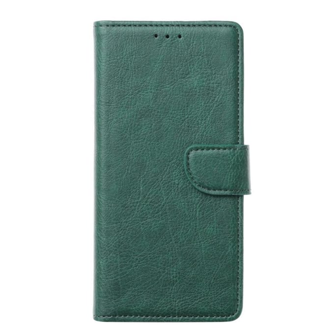 Bookcase Geschikt voor: Samsung Galaxy A01 Core - Groen - portemonnee hoesje