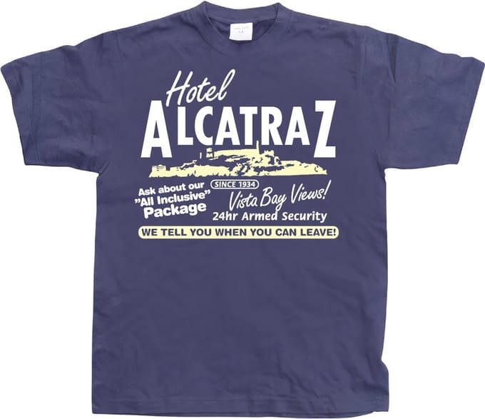 Hybris Hotel Alcatraz T-shirt SH-1-10860-LFH1-11