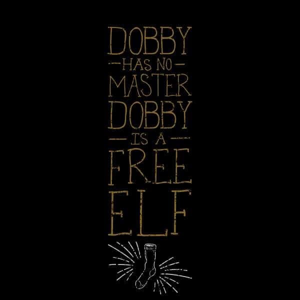 Harry Potter Dobby Is A Free Elf trui - Zwart - S