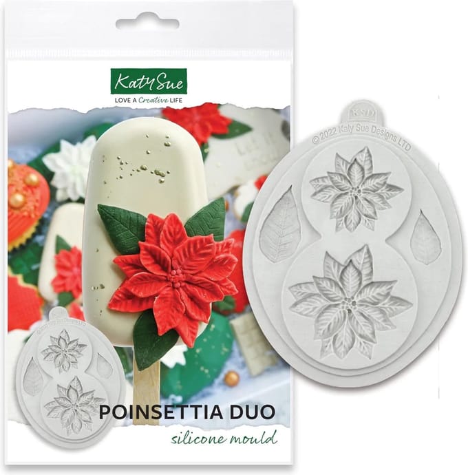 Katy Sue Siliconen Mal Poinsettia Duo