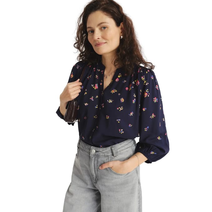 Damesblouse met 3/4 mouwen Greenpoint Regular March