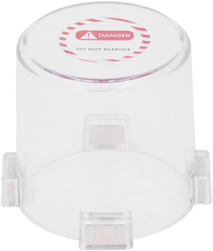 Dailygoody - Deksel voor Noodstopknop - Vlamvertragend - Magnetisch