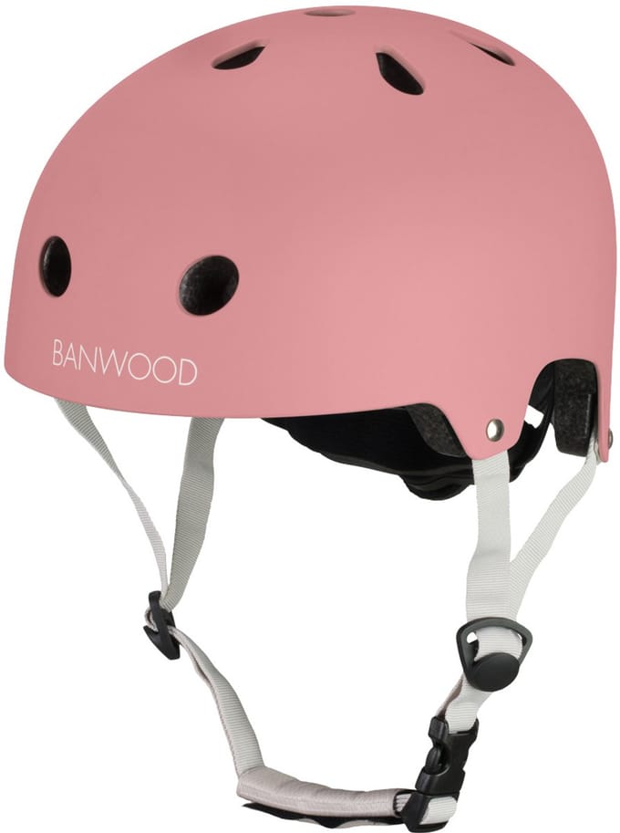 Banwood Kids Eco Fietshelm - Raspberry