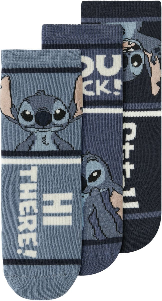 NAME IT - NMMJAMMER STITCH 3P SOCK WDI - Jongens - Sokken