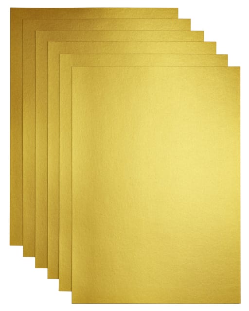 Papicolor - Kopieerpapier A4 120gr 6vel metallic goud