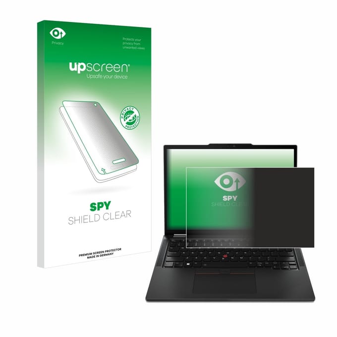 upscreen - privacy screenprotector voor Lenovo ThinkPad X13 Gen 4 - Folie Beschermfolie Blauwlichtfilter