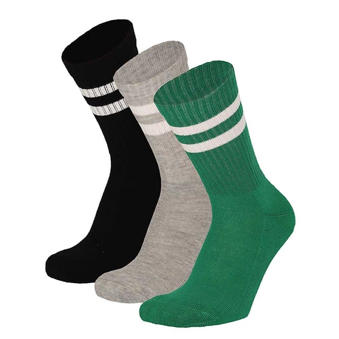 Sportsokken kinderen - Multi Groen - 3-Pak - 35/38