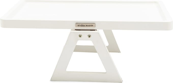 Riviera Maison Armleuning dienblad, Bankdienblad, Rechthoek - Monogram Plateau De Fauteuil - beige