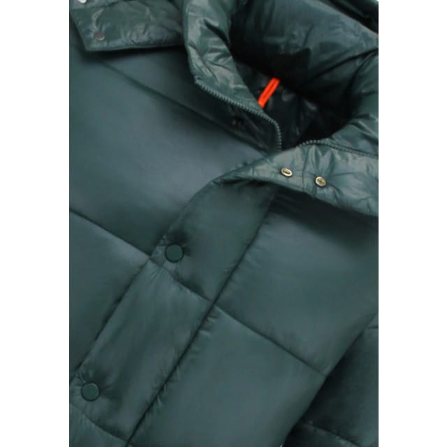 Pufferjas - Jassen Heren Winter Capuchon - 8055GRNW - Groen