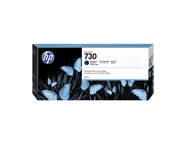 HP P2V71A nr. 730 inktcartridge mat zwart hoge capaciteit (origineel)