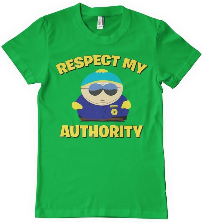South Park Respect My Authorit y T-shirt