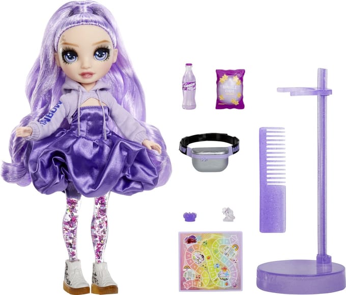 Rainbow High Sparkle & Shine - Modepop - Viola (paars)