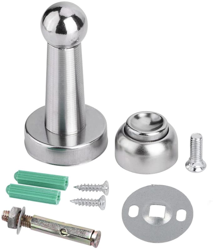 Dailygoods- Deurstopper Roestvrij staal - Deurbuffer - Deurvastzetter
