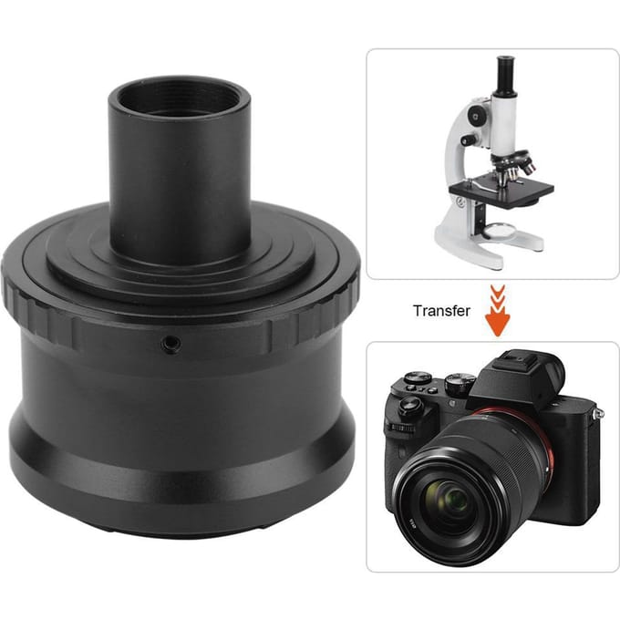 T2 NEX voor T-ring naar voor Sony NEX Mount Camera Microscoop Adapterring black