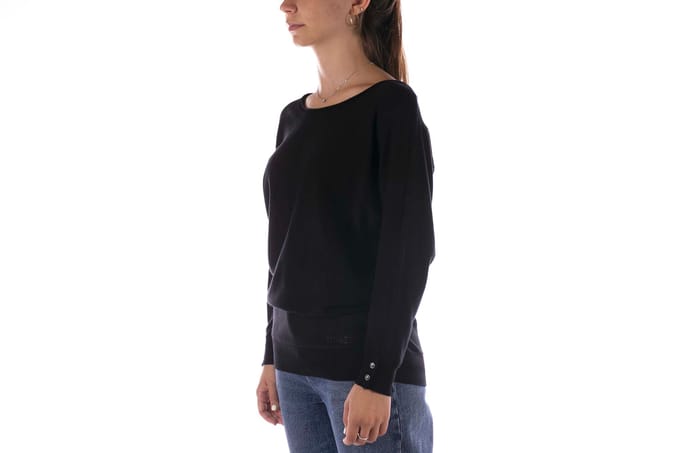 Guess Sweater Adele Batmouwen Zwart