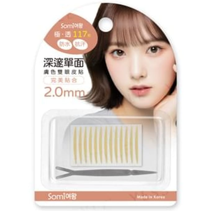 Somi - Deep Single-Sided Eyelid Tape Nude 117 pcs 2mm