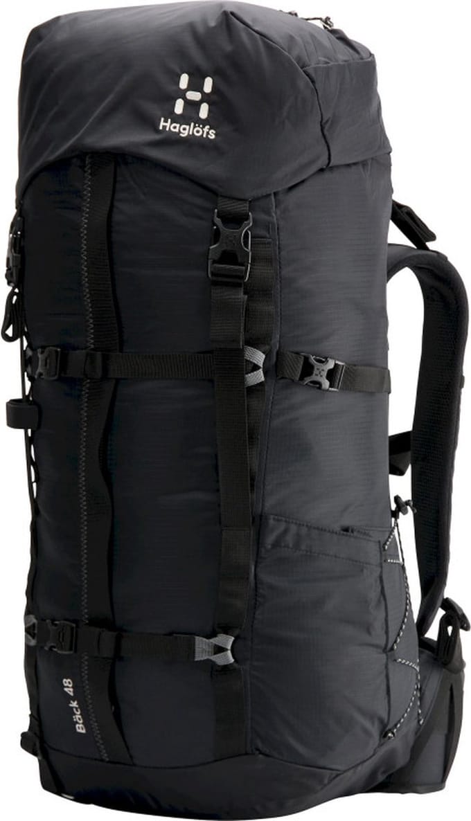 Haglöfs Bäck 48 - Wandelrugzak True Black 48 L