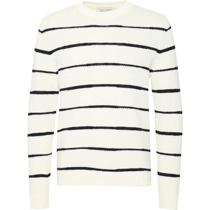 Trui met onregelmatige strepen Casual Friday Karl